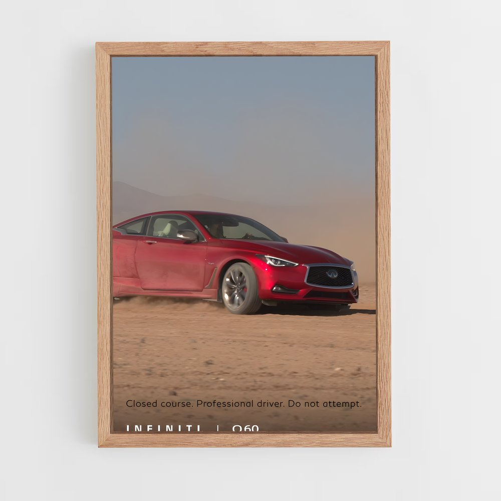 Poster Infino Racing – affiche Infiniti (vue 4)
